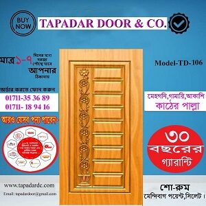 Solid biscuit Design door, Model-TD-106